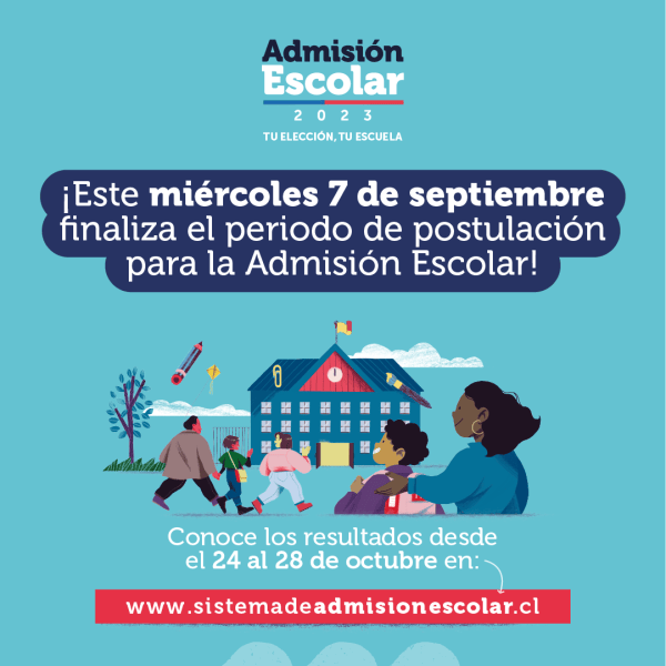 Admisión Escolar 1080X1080