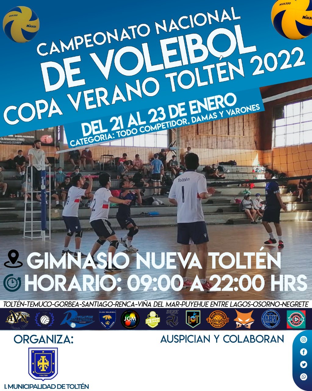 afiche voleibol