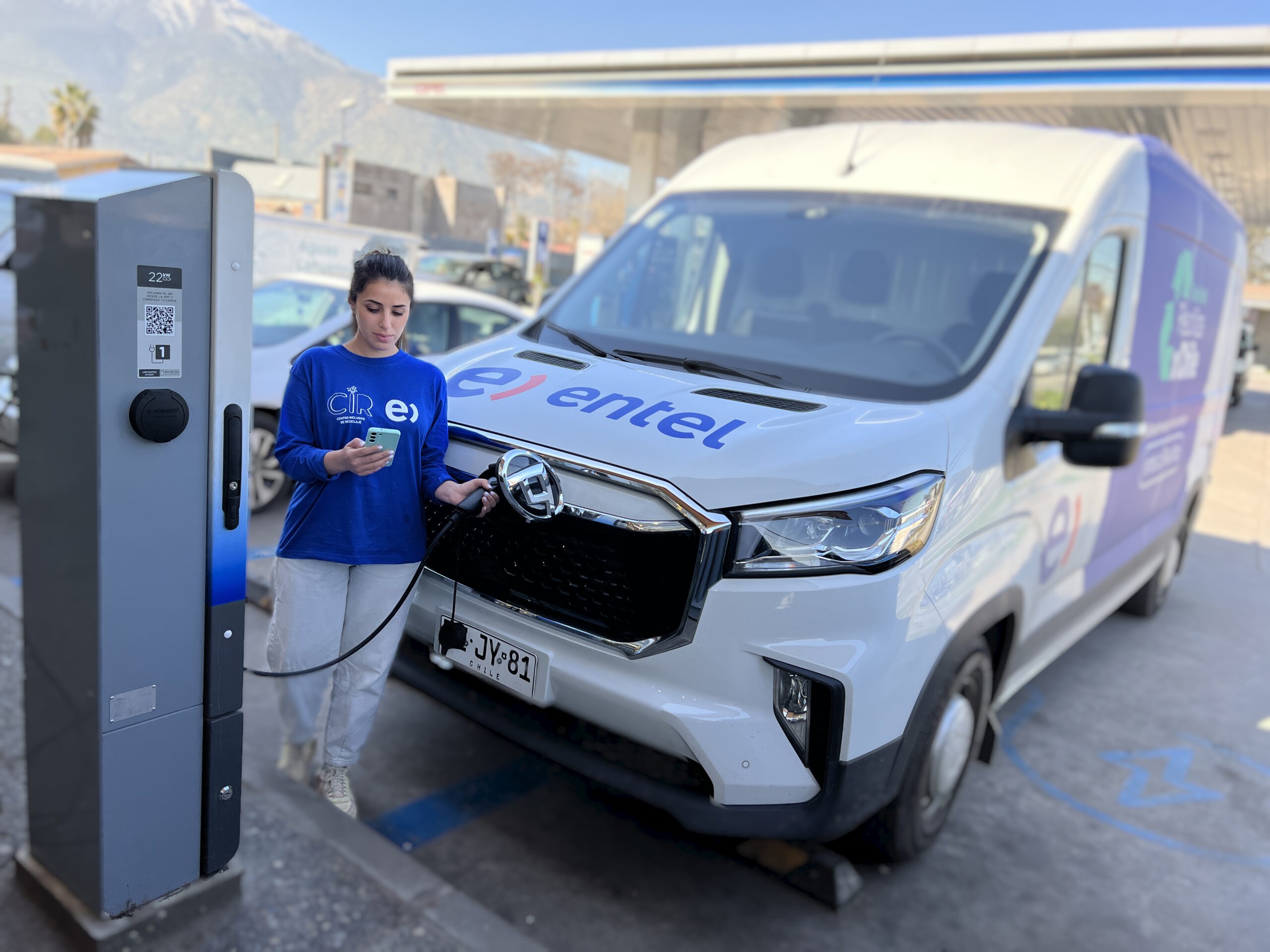 Camión eléctrico Carga – Reutiliza por Chile