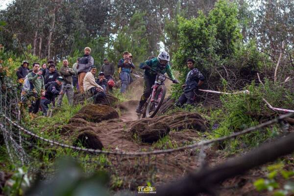 downhill