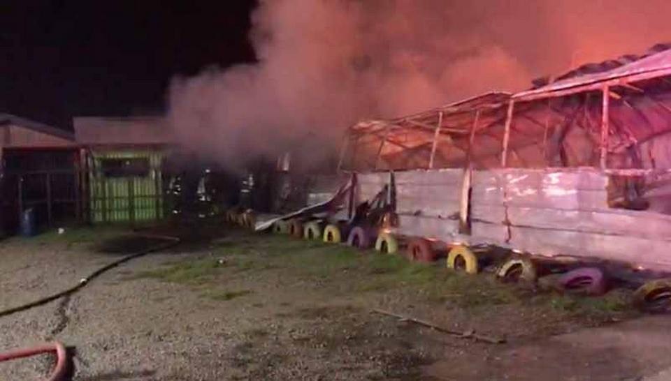 Incendio Cajon Vilcun