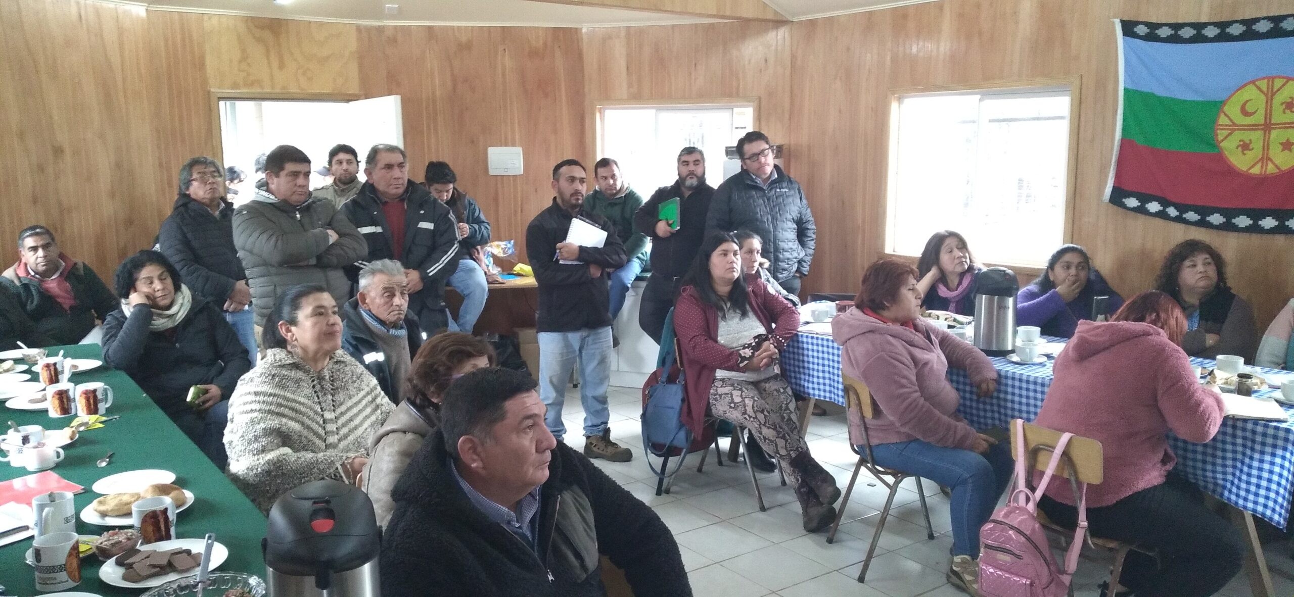 Huilio en pleno