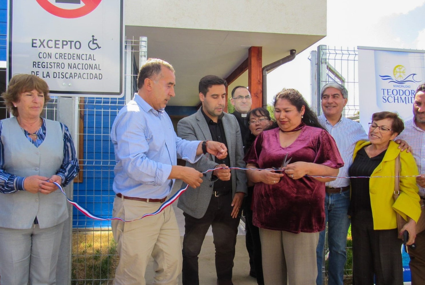 Inauguración sede social villa El Resplandor