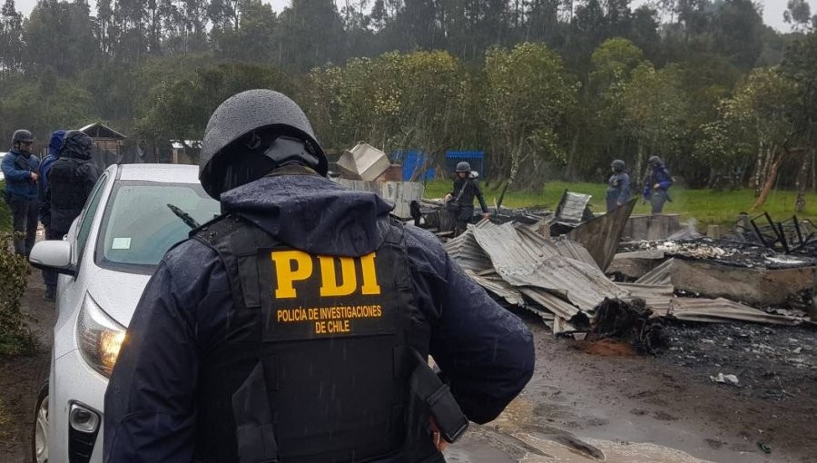 PDI Antentado Quema