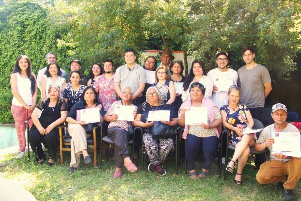 Seremi y dirigentes de puntos de cultura comunitaria