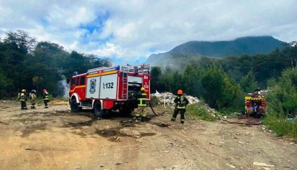 Vertedero Pucon Bomberos