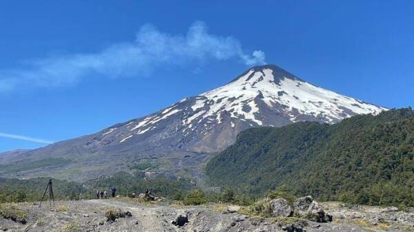 Volcan Villarrica costado sur