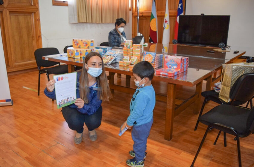  En Villarrica Programa Chile Crece Contigo Ejecutó Entrega De Material A Niños Y Niñas De La Comuna